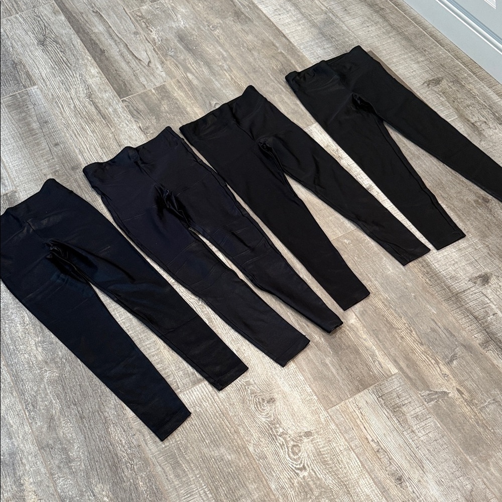 KORAL Black Leggings bundle (4) size small